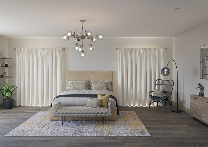 Calvert, Snow - Made to Measure Curtains - Image 7